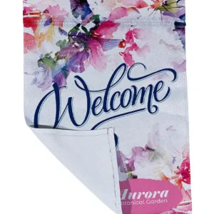 Full Color 17" x 12" Single Sided Garden Flag