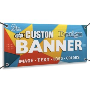 Full Color 3.5’x9’ Vinyl Banner