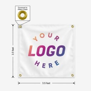 Full Color 3.5' x 3.5' Vinyl Banner
