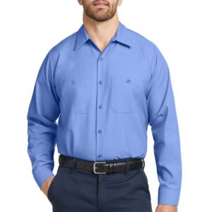 Red Kap® Long Sleeve Industrial Work Shirt